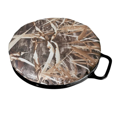 Camo Pail Top Cushion for Hunting, Fishing, Gardening, Duck Blind, etc.