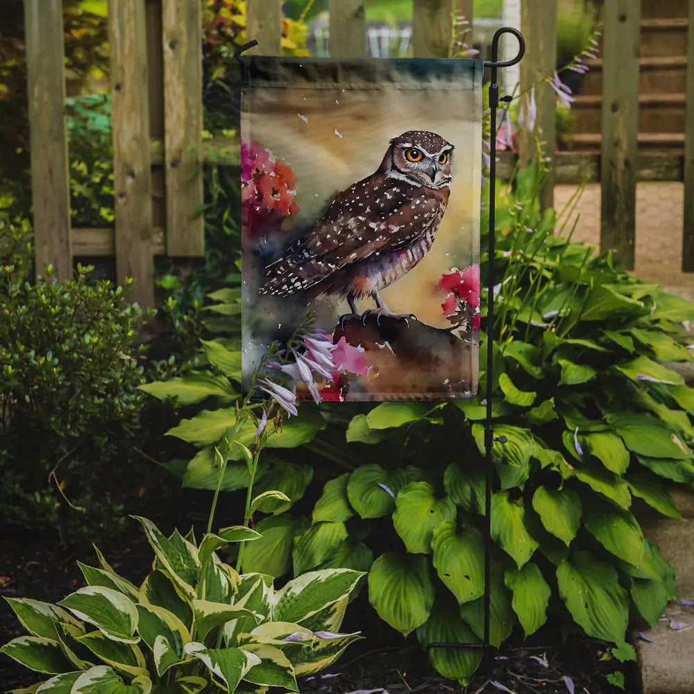 Owl Garden Flag
