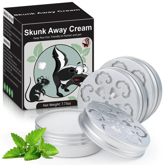 Indoor/Outdoor Natural Peppermint Mouse & Skunk Repellent Cream
