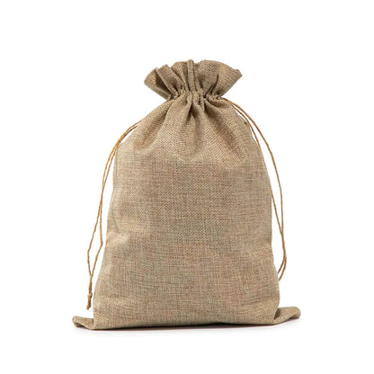 Burlap Bags with Drawstring 16 x 24 inches (Lot of 10)