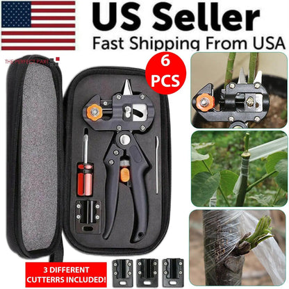 Garden Tree Grafting Knife, Pruning Shears, Snip Scissors, Cutting Tool Kit