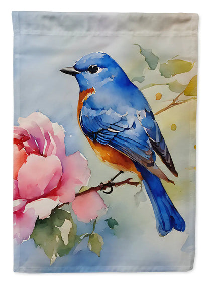 Bluebird Garden Flag